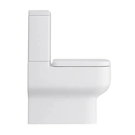 Pro 600 Modern Fully Back To Wall BTW Toilet + Soft Close Seat - Image 2