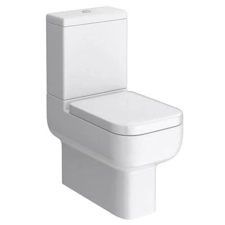 Pro 600 Modern Fully Back To Wall BTW Toilet + Soft Close Seat