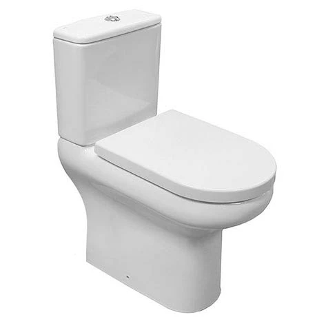RAK Compact Deluxe Full Access (Open) Rimless WC with Soft Close Seat