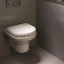 RAK NEW Compact Wall Hung WC with Soft Close Urea Seat