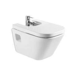 Roca - The Gap Wall hung bidet with soft-close cover