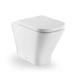 Roca - The Gap Back to wall WC pan with soft-close seat