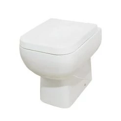 Rak Series 600 Back to Wall BTW Pan with Wrap Over Seat