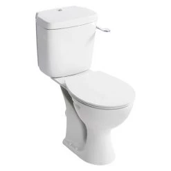Armitage Shanks Sandringham 21 Raised Height WC + Soft Close Seat
