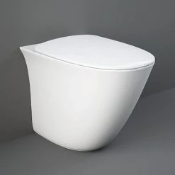 RAK Sensation Rimless Back To Wall Pan + Soft-Close Seat