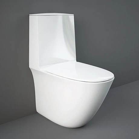 RAK Sensation Rimless BTW Close Coupled Toilet + Soft-Close Seat