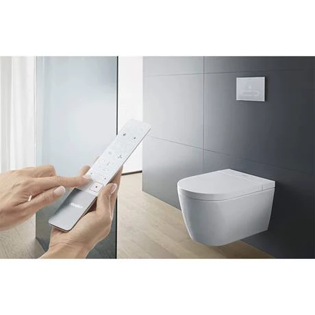 Duravit SensoWash Starck F Lite Compact Wall Hung Shower Toilet + Install Kit - Image 3