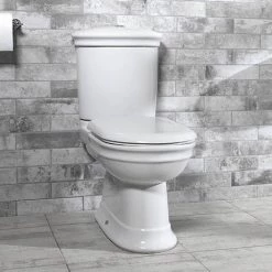 Silverdale Hillingdon Close Coupled Toilet inc. Soft Close Seat