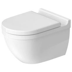 Duravit Starck 3 Durafix Wall Hung Toilet + Seat
