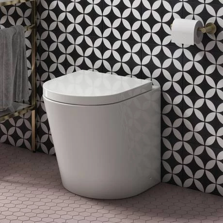 Solace Back to Wall Toilet with Soft Close Seat + Concealed Cistern - Image 6