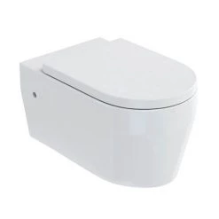 Britton Bathrooms Stadium Wall Hung Pan + Soft Close Seat
