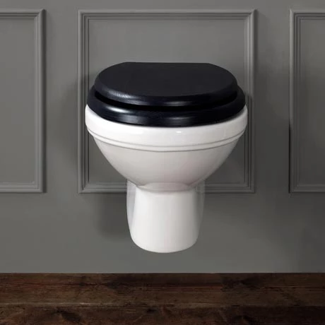 Silverdale Empire Wall Mounted Pan - Excludes Seat