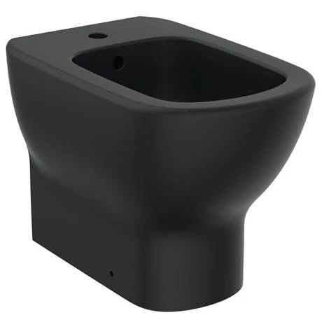 Ideal Standard Tesi Silk Black Back to Wall Bidet - Image 2