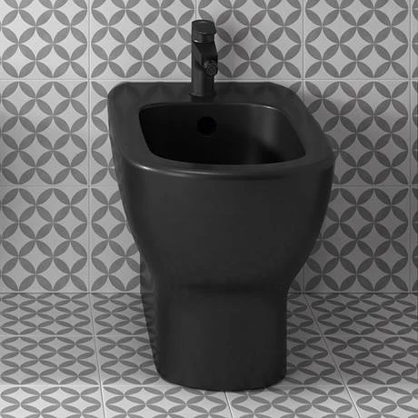 Ideal Standard Tesi Silk Black Back to Wall Bidet - Image 4