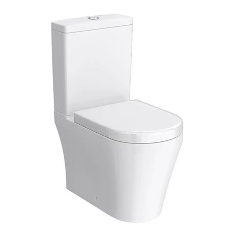 Toronto BTW Close Coupled Toilet with Soft-Close Seat - Image 3