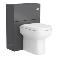 Apollo2 600mm Gloss Grey WC Unit Only
