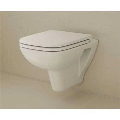 VitrA - S20 Model Wall Hung Short Projection (48cm) Pan - 2 x Seat Options - Image 2