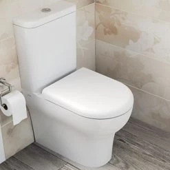 VitrA - Zentrum Close Coupled Toilet - Closed Back - 2 x Seat Options