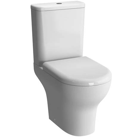 VitrA - Zentrum Close Coupled Toilet - Open Back - 2 x Seat Options - Image 2