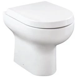 Britton Bathrooms Zen Back to Wall Pan + Soft Close Seat