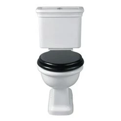 Imperial Etoile Close Coupled Toilet with Chrome Flush Push Button