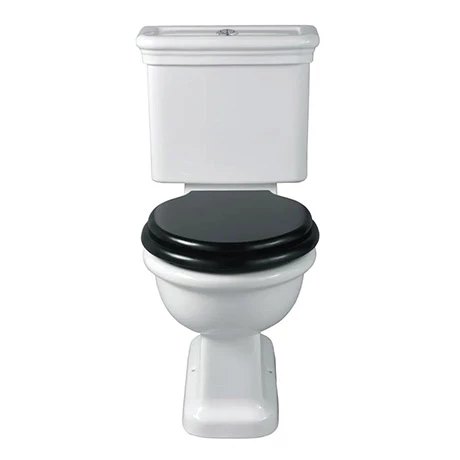 Imperial Etoile Close Coupled Toilet with Chrome Flush Push Button